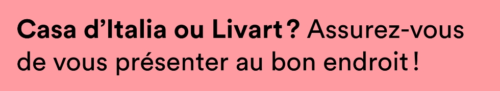 Casa d'Italia ou Livart?