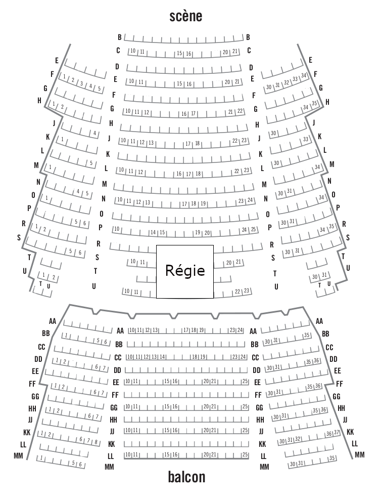 Plan de salle